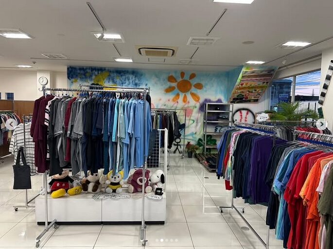 古着・店内の様子